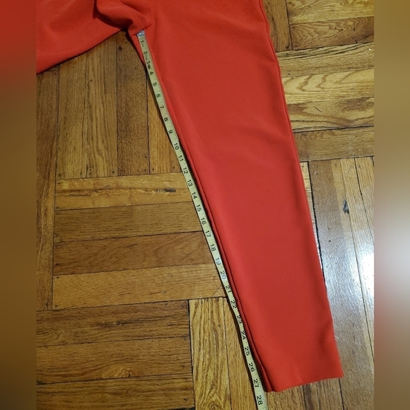 Have Womens Trosure Pants size Small Red Slim Fit Stretch - Picture 12 of 12